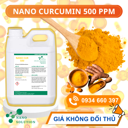 Nano Dược Liệu Curcumin – Giải Pháp Thảo Dược Cho Thủy Sản & Chăn Nuôi