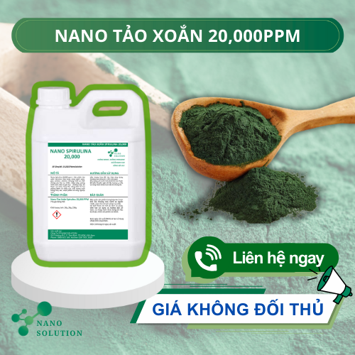 Nano Tảo Xoắn – Giải Pháp Nano Dược Liệu Tối Ưu Cho Thủy Sản